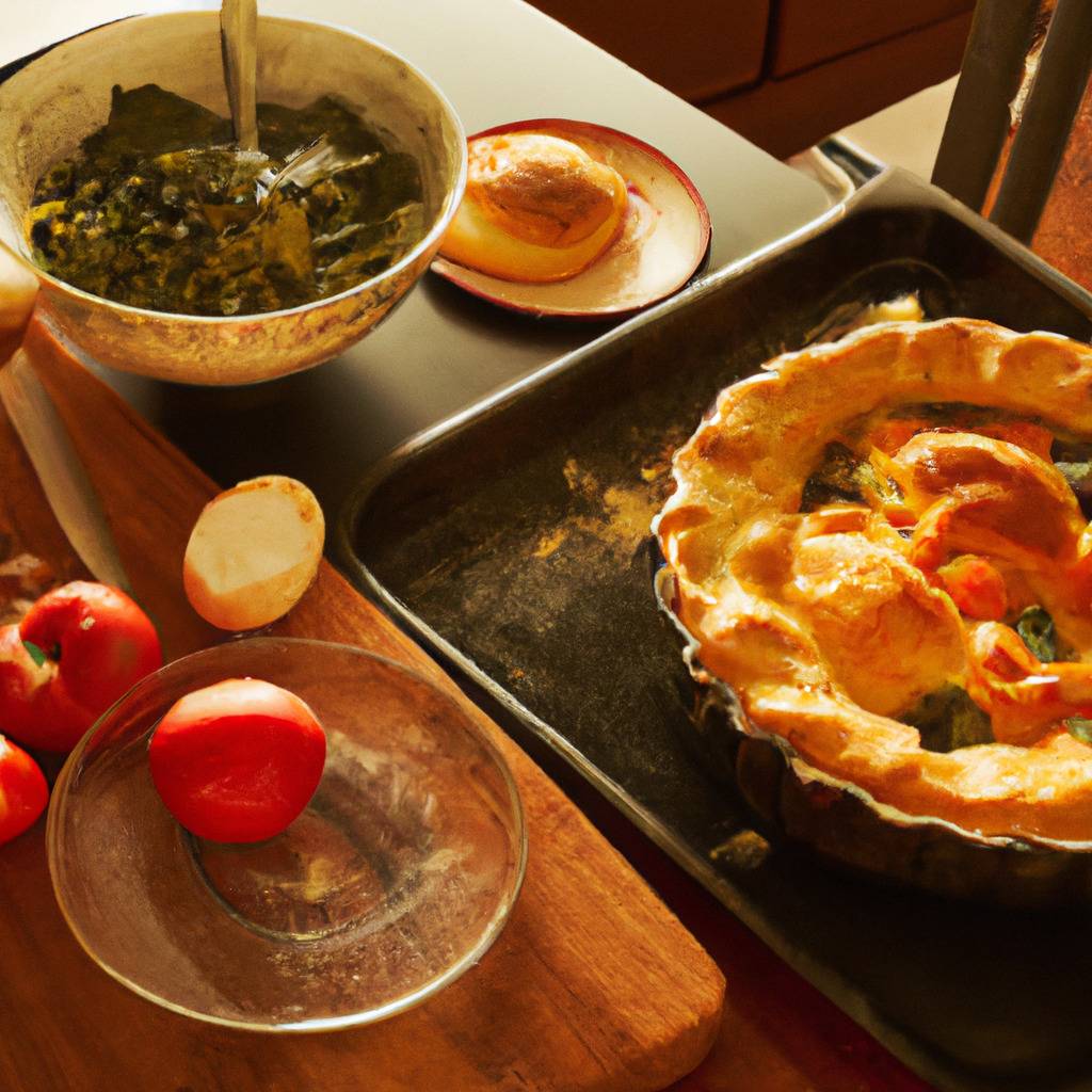 Fotografia que ilustra a receita de : Tarte de legumes de verão